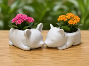 Corgi Succulent Planters