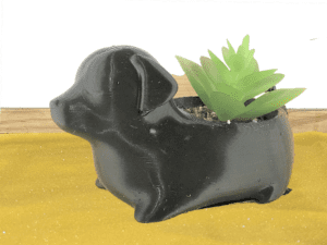 Cute Dachshund Succulent Pot