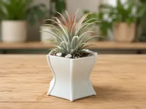 Elegant Fluted Succulent Planter