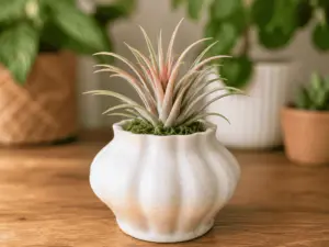 Round Fluted Succulent Planter