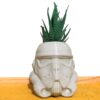 Stormtrooper Succulent Planter Pot - Flower Pot For Succulents - Air Plant Holder