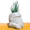 Stormtrooper Succulent Planter Pot - Flower Pot For Succulents - Air Plant Holder - Image 3