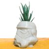 Stormtrooper Succulent Planter Pot - Flower Pot For Succulents - Air Plant Holder - Image 2