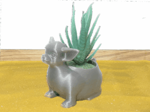Chihuahua Succulent Pot Planter
