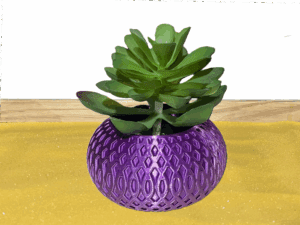 Diamonds Design Succulent Pot