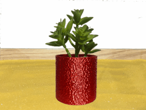 Textured Design Succulent Pot